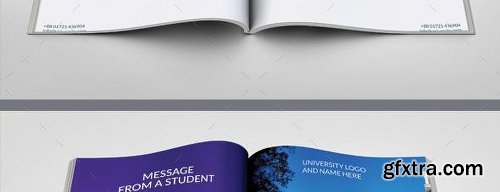 CodeGrape Modern University/College Prospectus Template 5269