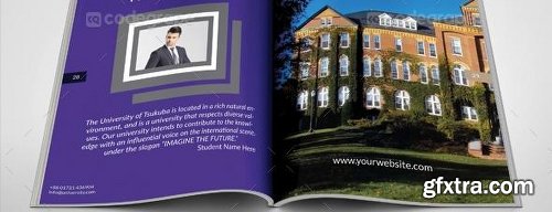 CodeGrape Modern University/College Prospectus Template 5269