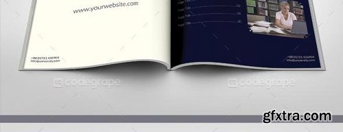 CodeGrape Modern University/College Prospectus Template 5269