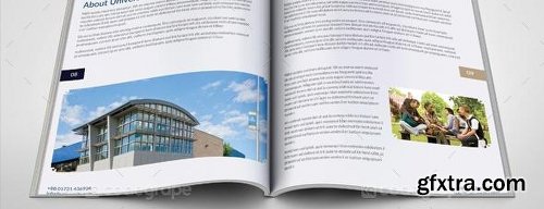 CodeGrape Modern University/College Prospectus Template 5269