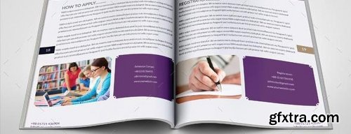 CodeGrape Modern University/College Prospectus Template 5269