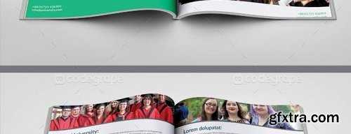 CodeGrape Modern University/College Prospectus Template 5269