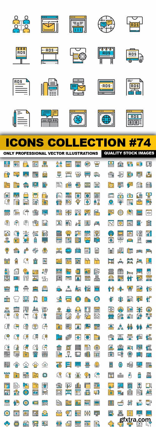 Icons Collection #74 - 23 Vector