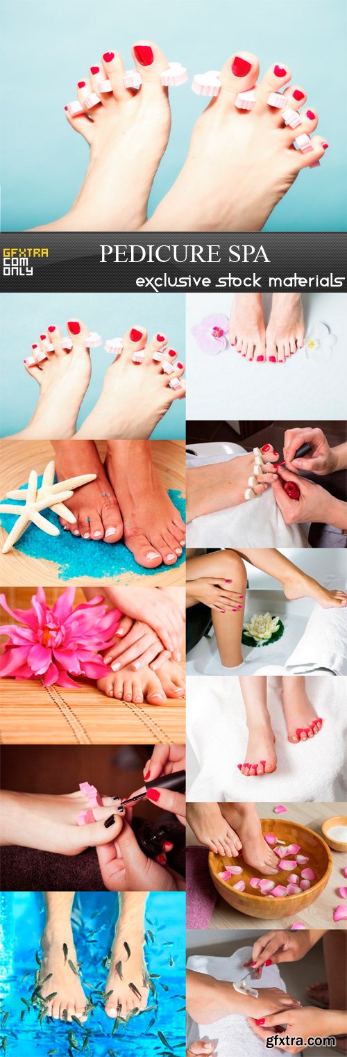 Pedicure SPA - 11 x JPEGs