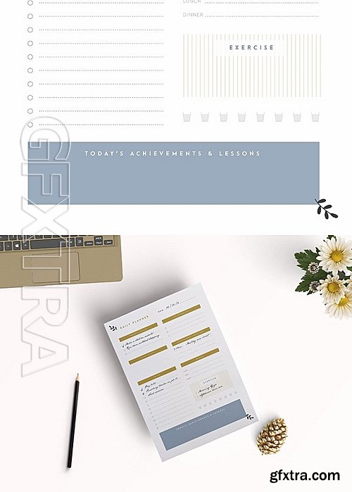 CM - Daily Planner Printable A4 Planner 637886