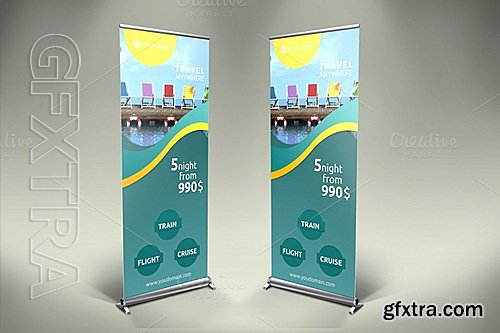 CM - Travel Roll-Up Banner v031 637635