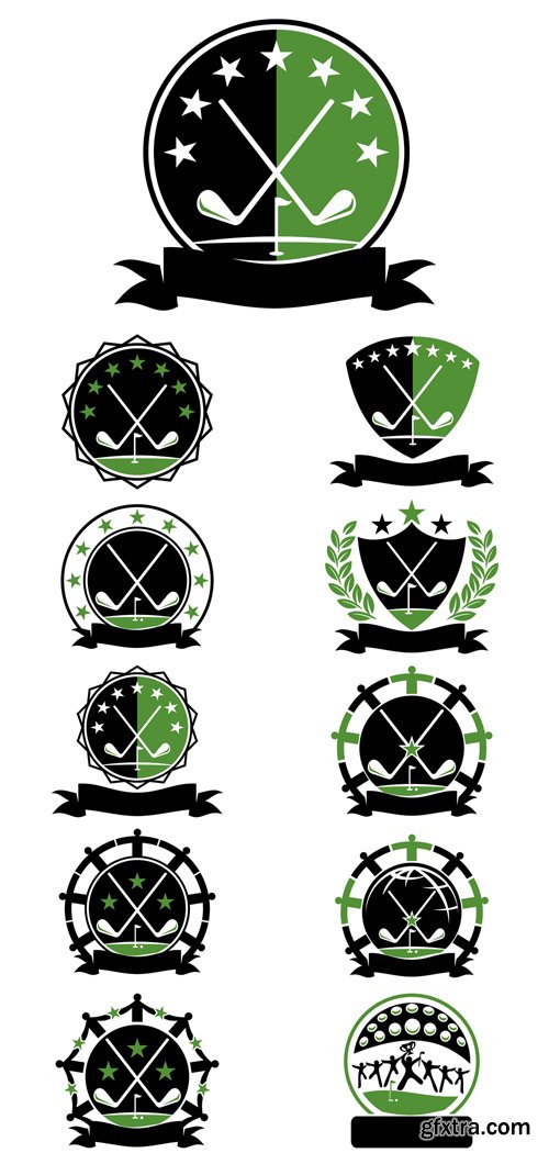 Vector Set - Golf Club Academy