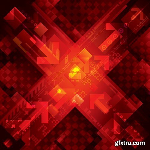 Amazing Abstract Backgrounds Collection 13 - 25xEPS