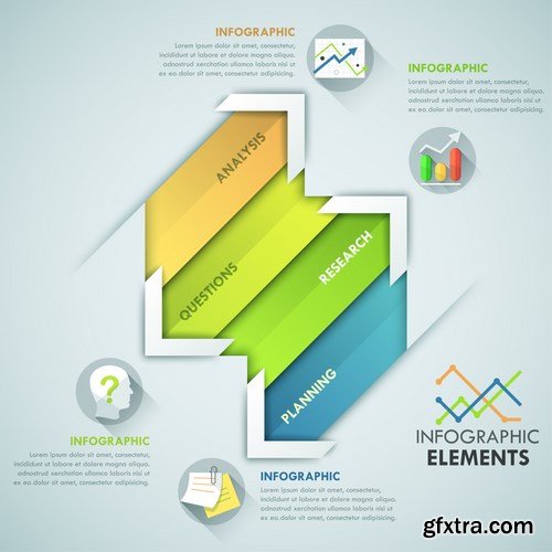 Modern Infographics 4 - 25xEPS