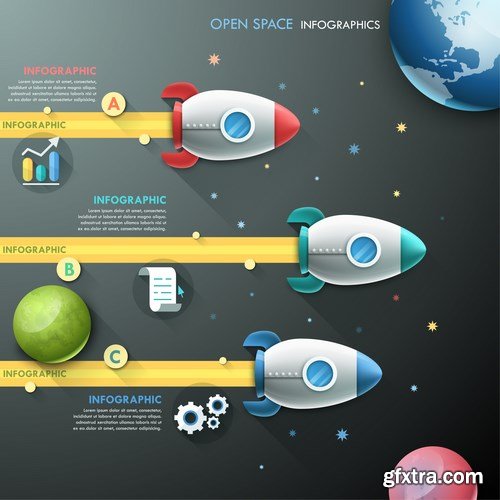 Modern Infographics 4 - 25xEPS