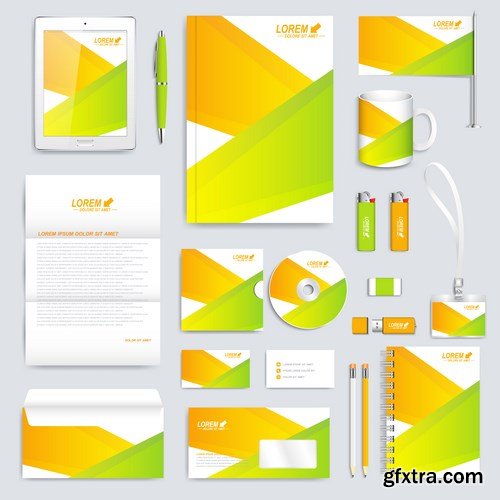 Modern Set of Brochures , Flyer, Booklet, Cover or Annual Report - 25xEPS