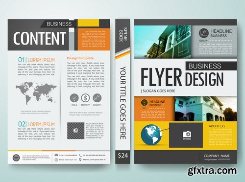 Modern Flyers, Brochure & Magazine Cover 2 - 22xEPS