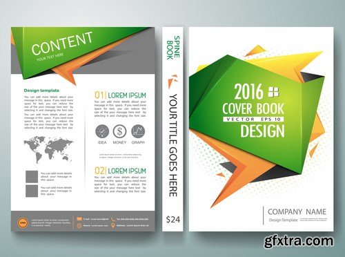 Modern Flyers, Brochure & Magazine Cover 2 - 22xEPS