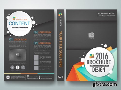 Modern Flyers, Brochure & Magazine Cover 2 - 22xEPS