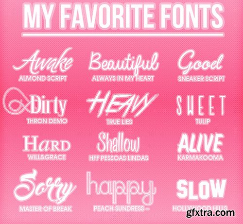 My favorite fonts #01