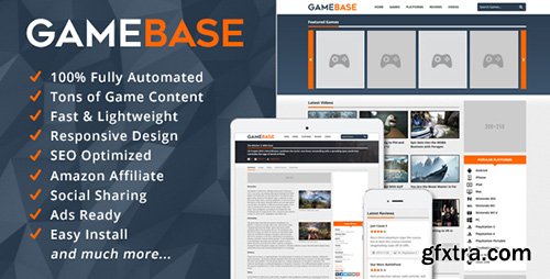 CodeCanyon - GameBase v1.1 - Video Games Database - 14197855