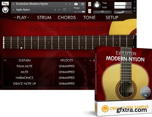 Orange Tree Samples Evolution Modern Nylon KONTAKT-FANTASTiC