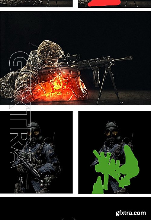 GraphicRiver - Battlefire -1 Game Fire Effect Photoshop Actions 15902401