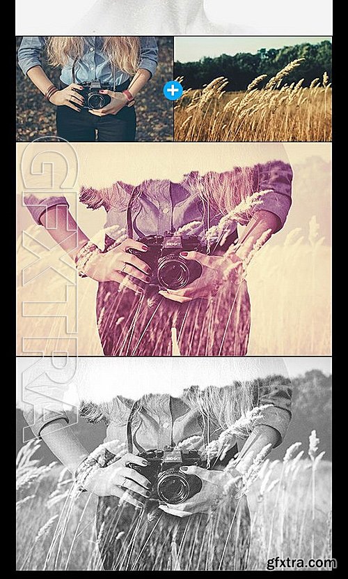 GraphicRiver - Double Exposure Photo Effects 15908352