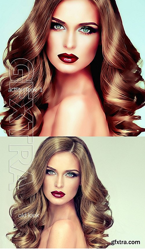 GraphicRiver - Glamour Oil Retouching Photoshop Action 15884950