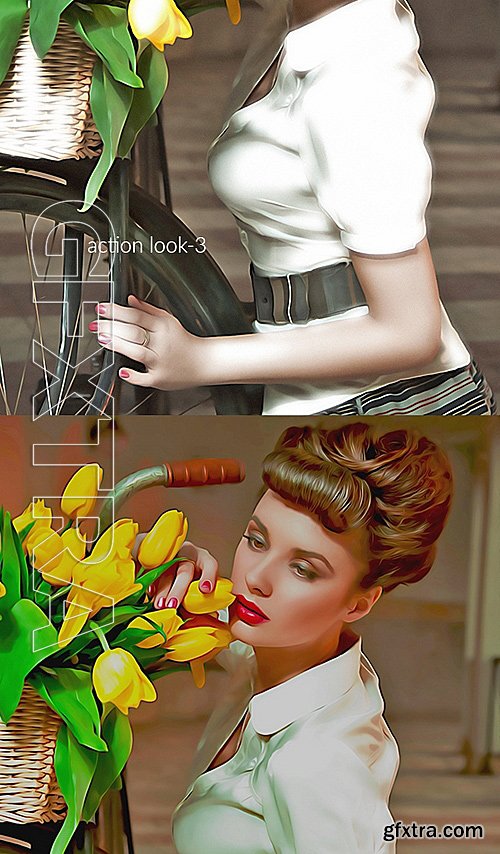 GraphicRiver - Glamour Oil Retouching Photoshop Action 15884950