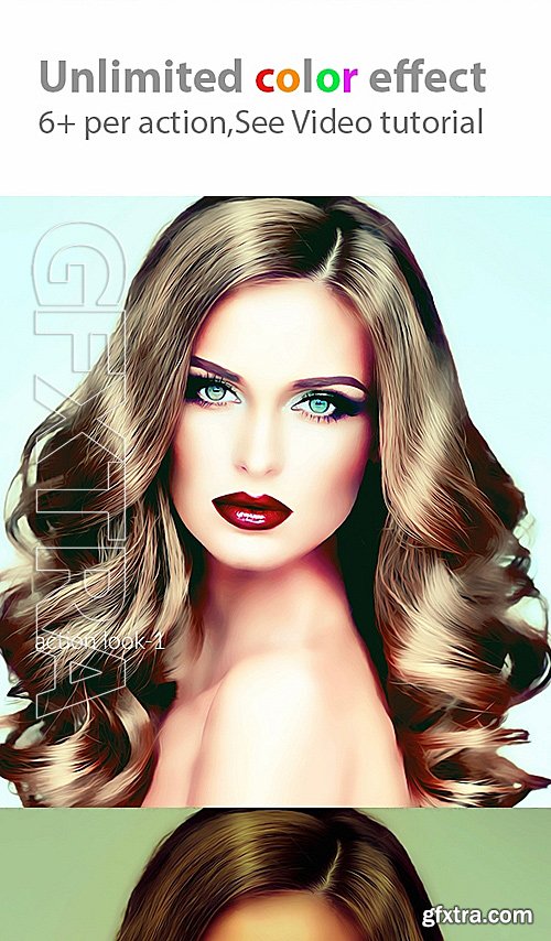 GraphicRiver - Glamour Oil Retouching Photoshop Action 15884950