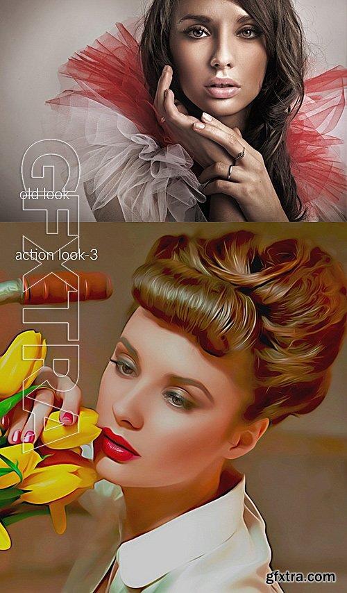 GraphicRiver - Glamour Oil Retouching Photoshop Action 15884950