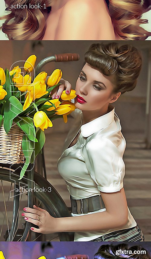 GraphicRiver - Glamour Oil Retouching Photoshop Action 15884950