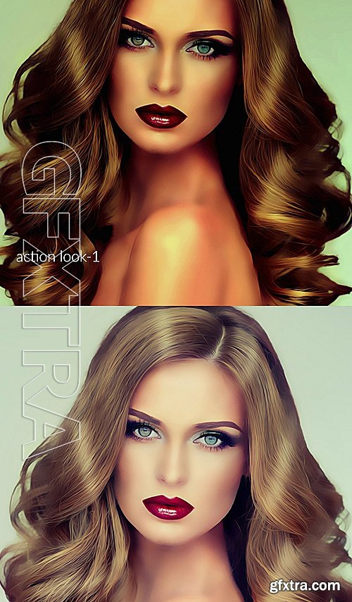 GraphicRiver - Glamour Oil Retouching Photoshop Action 15884950