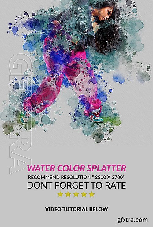 GraphicRiver - Water Color Splatter 15927875