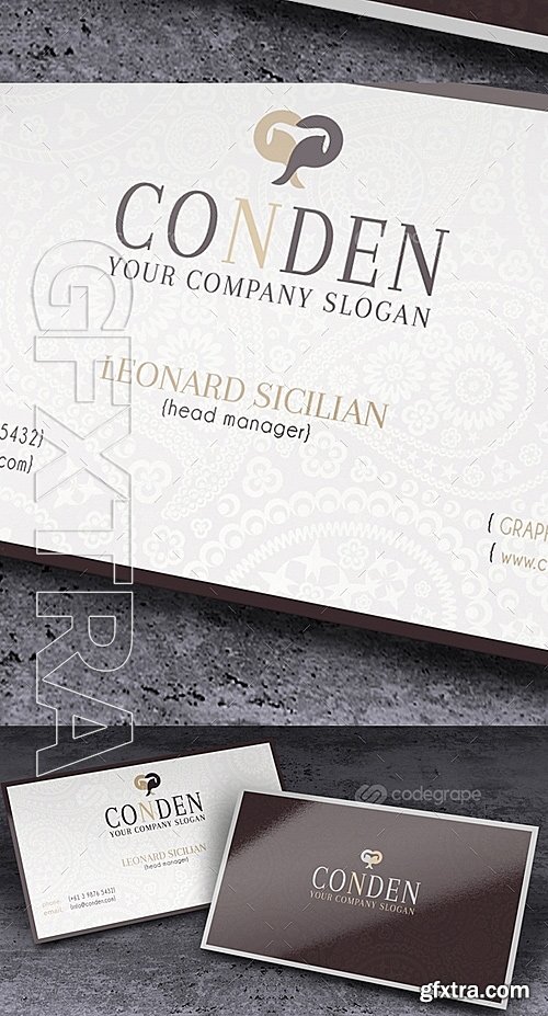 Creative Business Card Conden 6158