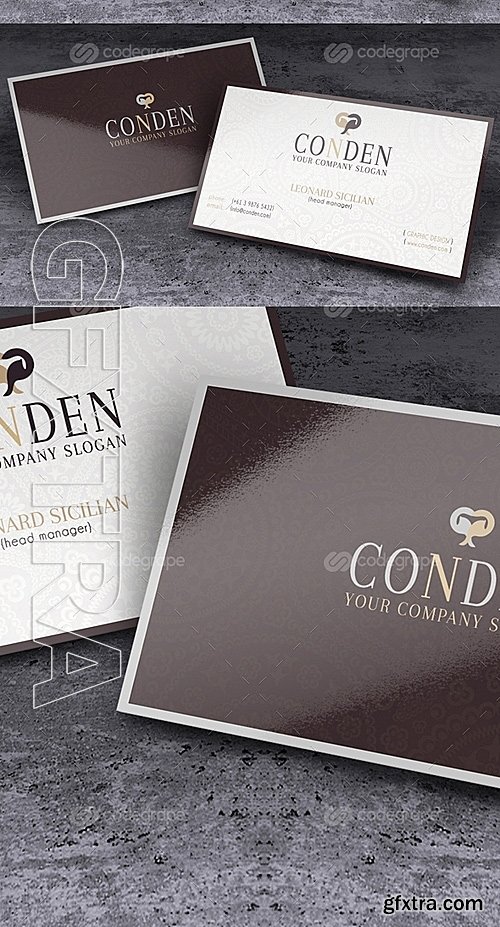 Creative Business Card Conden 6158