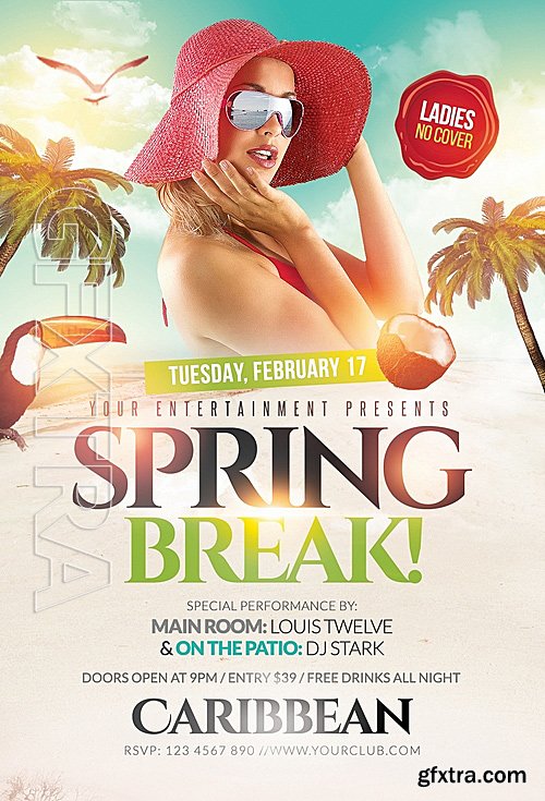 Spring Break Flyer