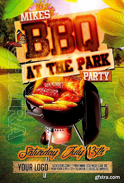 Summer BBQ Flyer