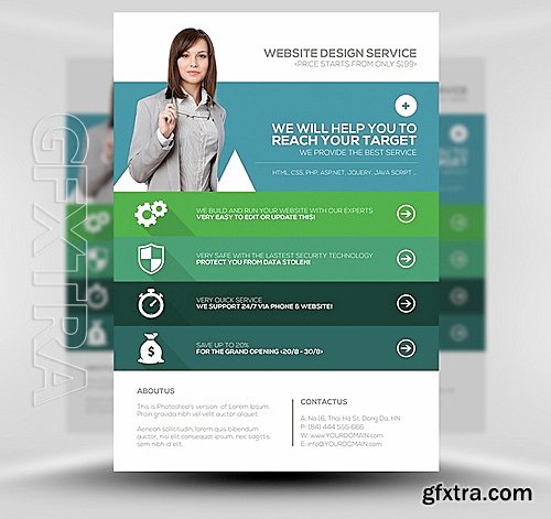 Web Agency Flyer