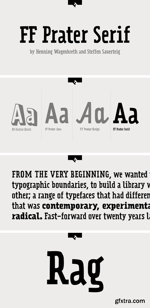 FF Prater Serif Font Family