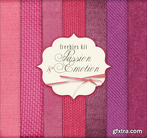 Fabric Background Textures - Passion & Emotion