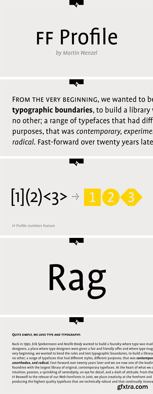 FF Profile Font Family