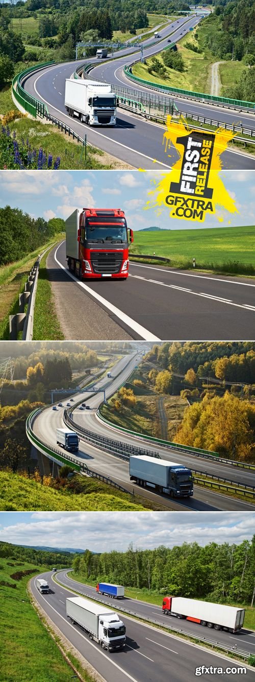 Stock Photo - Moving Trucks 3