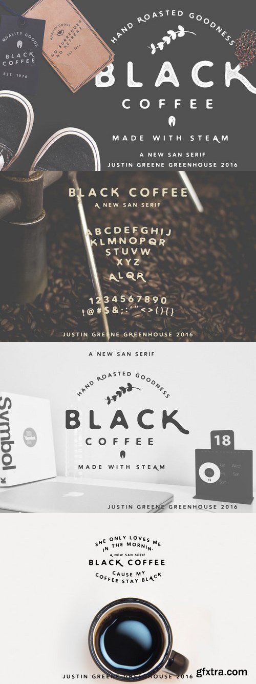 CM - Black Coffee ~ Vintage San Serif 656299