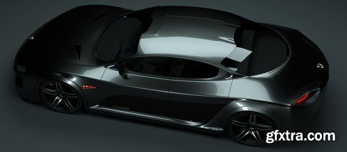 Affekta Shayleen concept sportcar - 3D Model