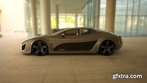 Affekta Shayleen concept sportcar - 3D Model