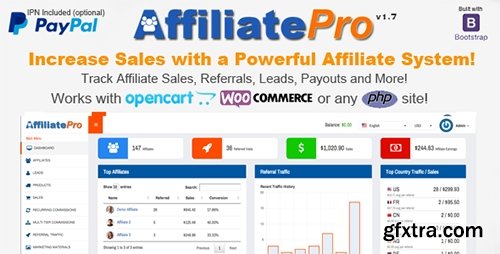 CodeCanyon - Affiliate Pro v1.7 - Affiliate Management System - 12908496