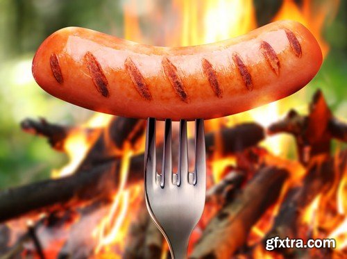 Sausage grill-7xJPEGs