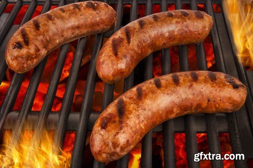 Sausage grill-7xJPEGs