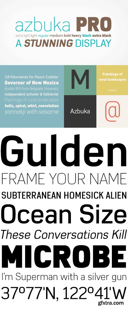 Azbuka Font Family $1612