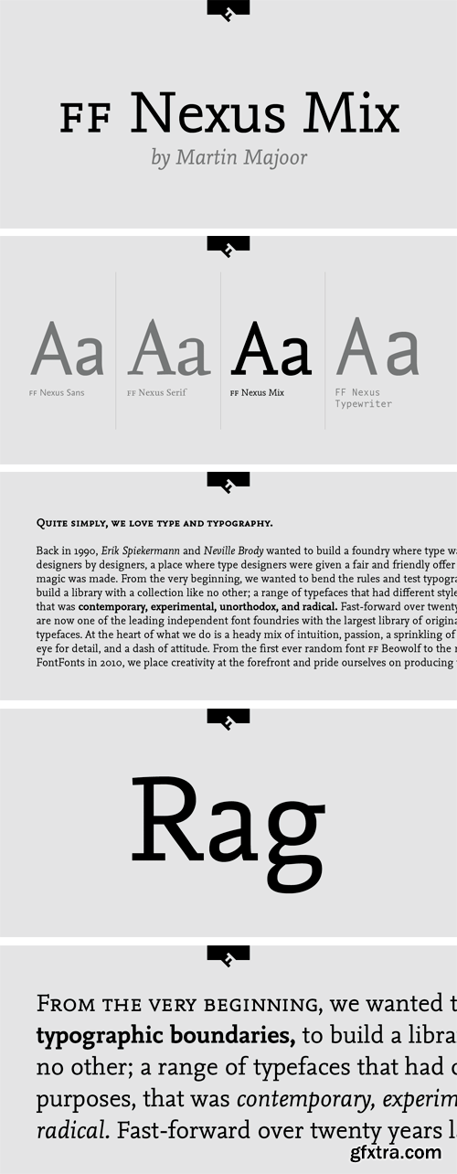 FF Nexus Mix Font Family