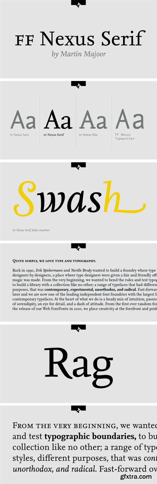 FF Nexus Serif Font Family