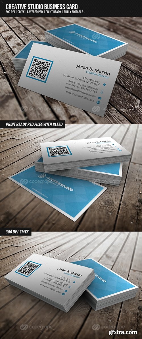 CodeGrape Creative Studio Business Card 2105