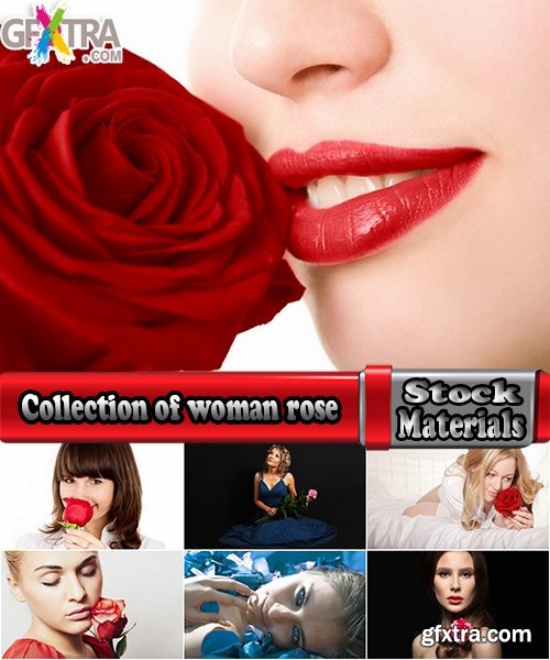 Collection of the girl child woman rose flower flowers gift 25 HQ Jpeg